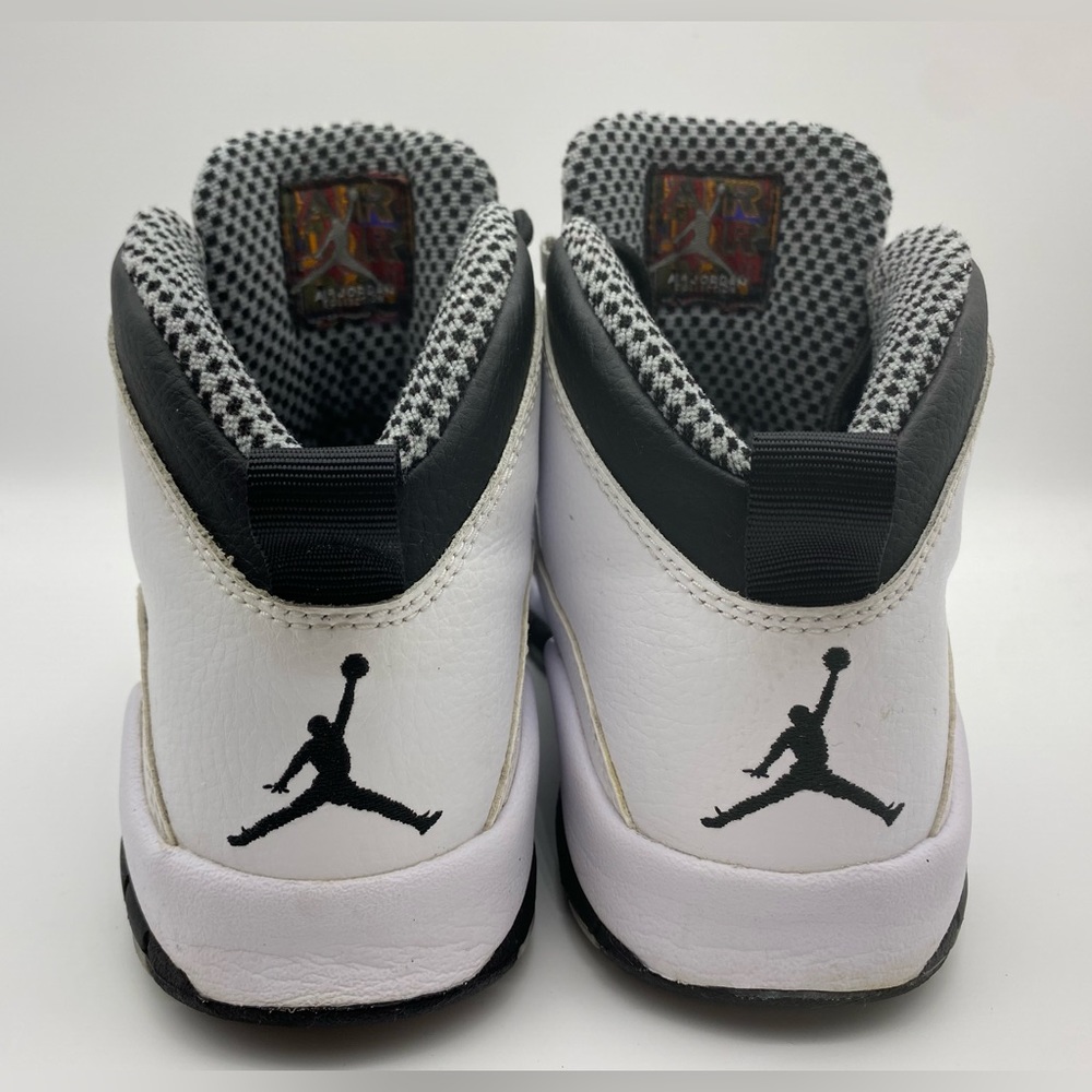 Nike Air Jordan 10 Steel Youth GS Size 5.5 Women’s 7 White Grey Black
